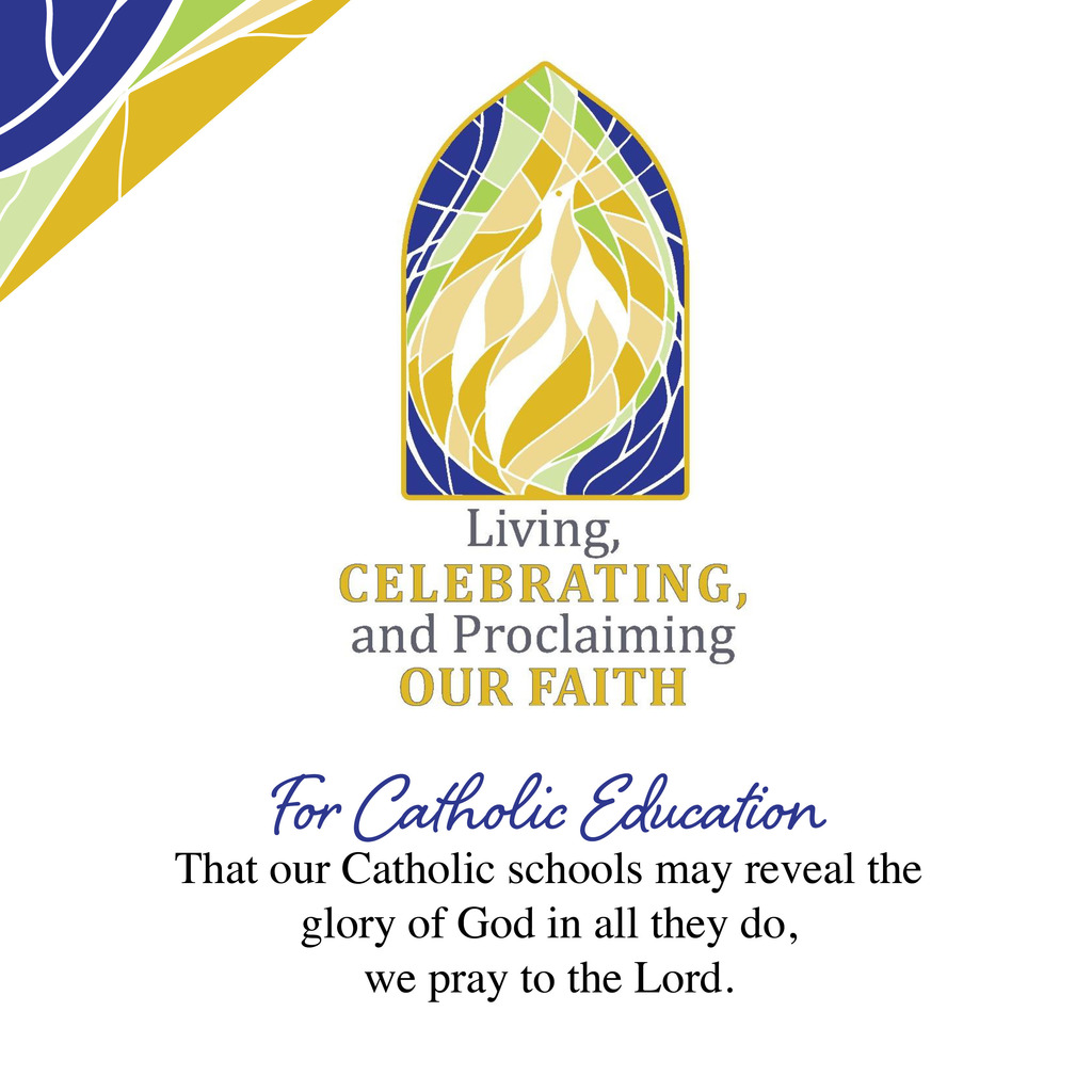 Catholic Education Prayers of the Faithful