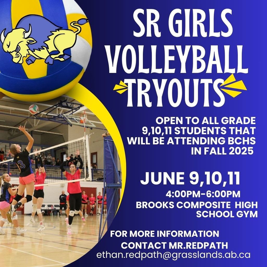 SR Girls Volleyball Tryouts