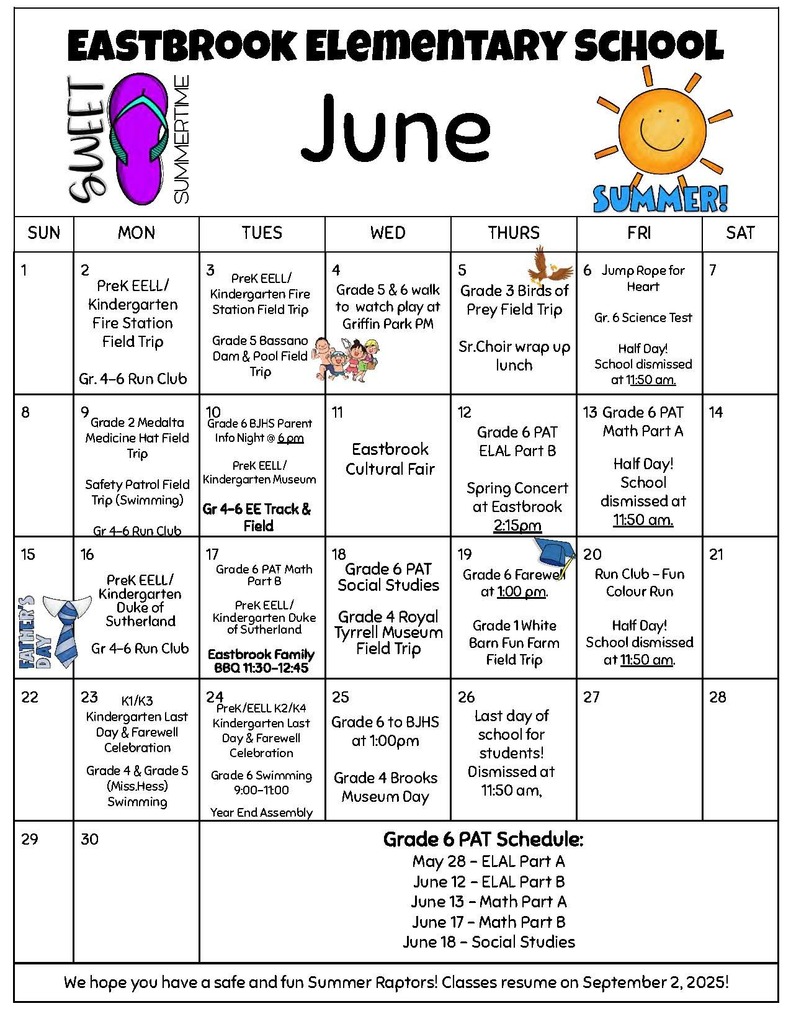 June 2025 calendar