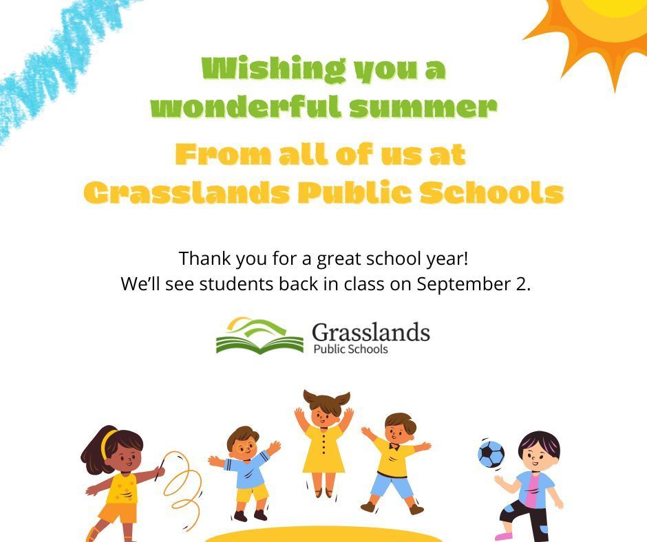 Wishing you a wonderful summer!