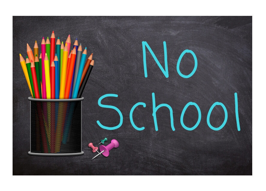 no school sign