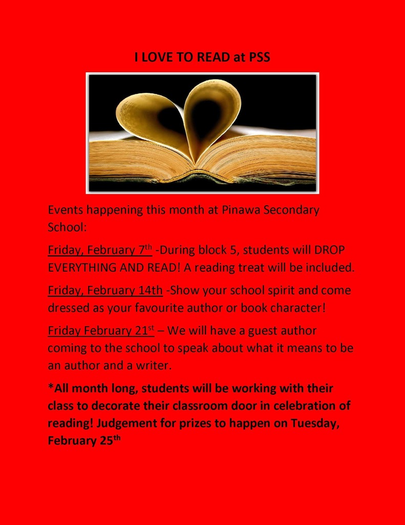 I LOVE TO READ MONTH
