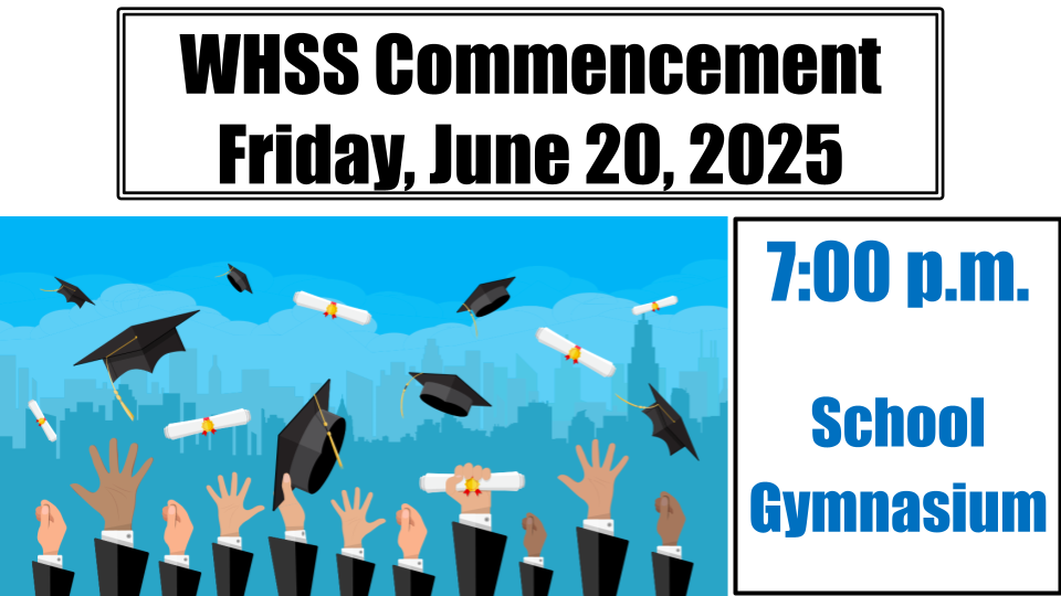 2025 WHSS Commencment