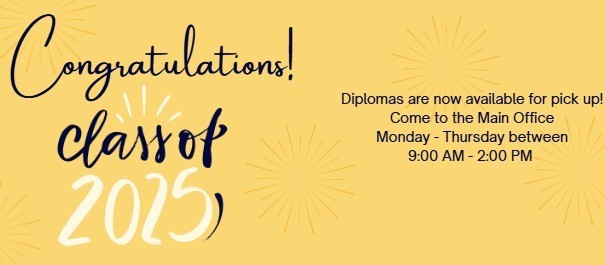 Diploma Pick Up