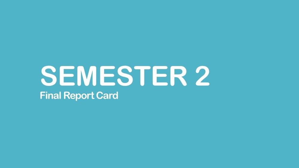 Final Report Card