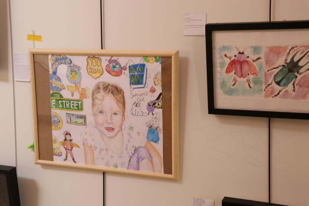 John F. Ross senior art show
