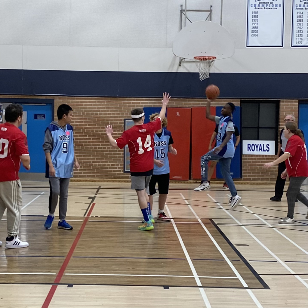 UG students participate in a Special Olympics basketball tournament.